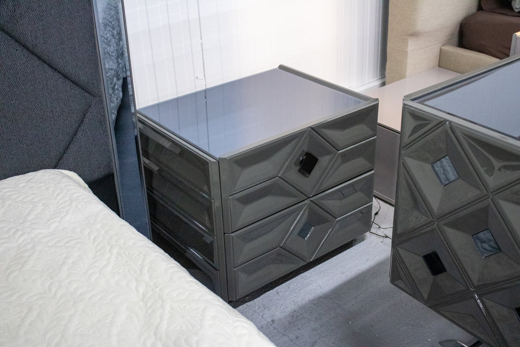 Set dormitor 5 piese - sifonier 6 uși, pat 160/200, 2 noptiere, masă de toaletă
