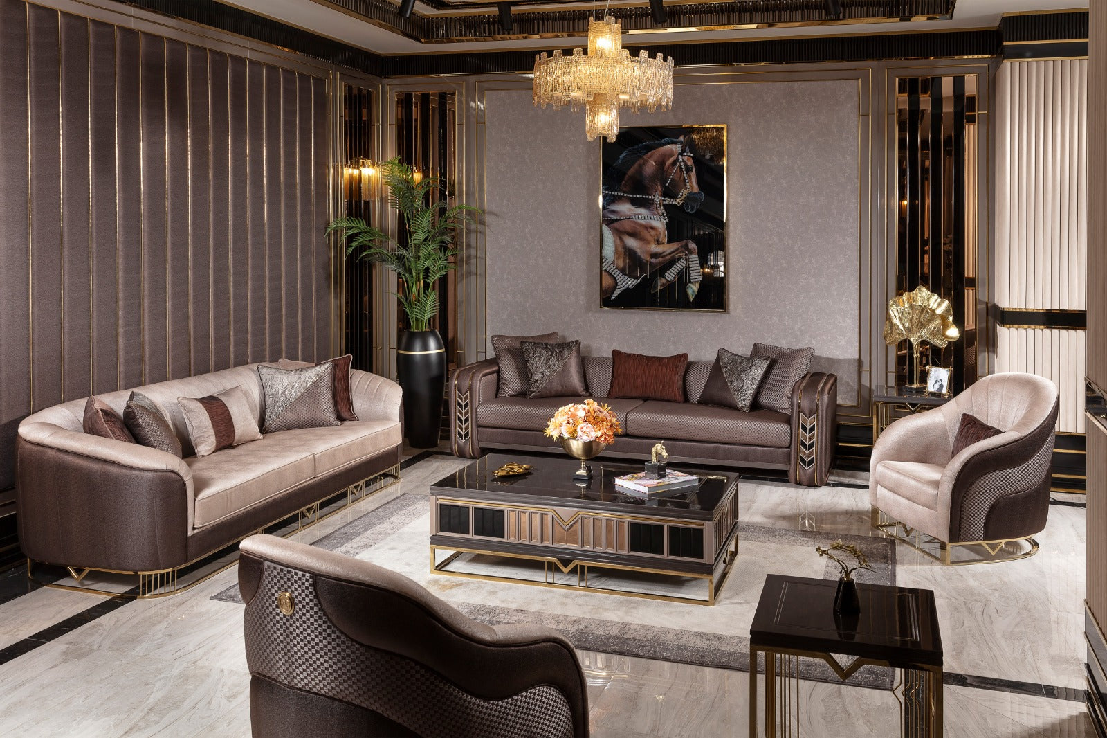 ASTERIA SOFA Set (Living + Dining)