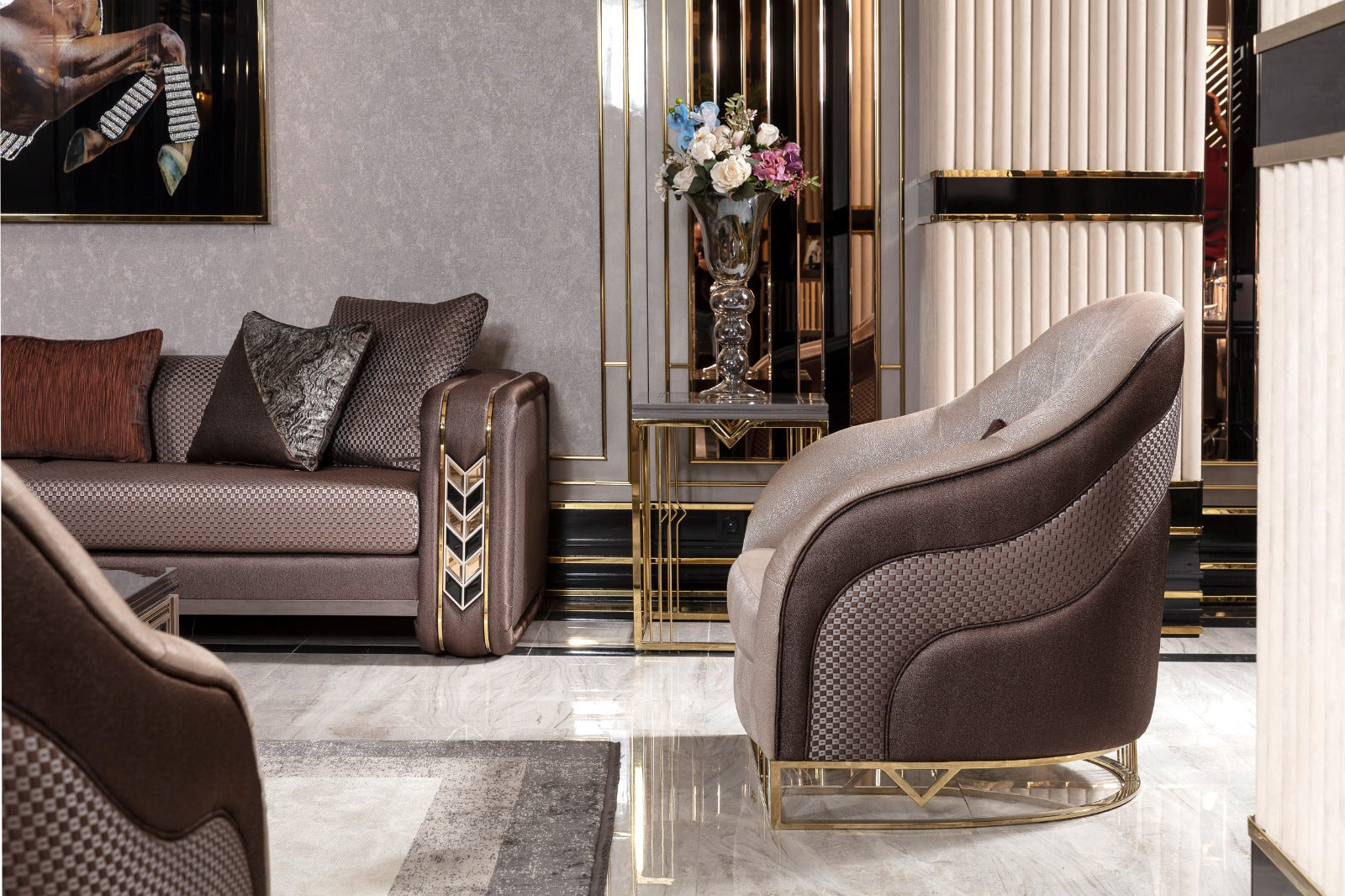 ASTERIA SOFA Set (Living + Dining)