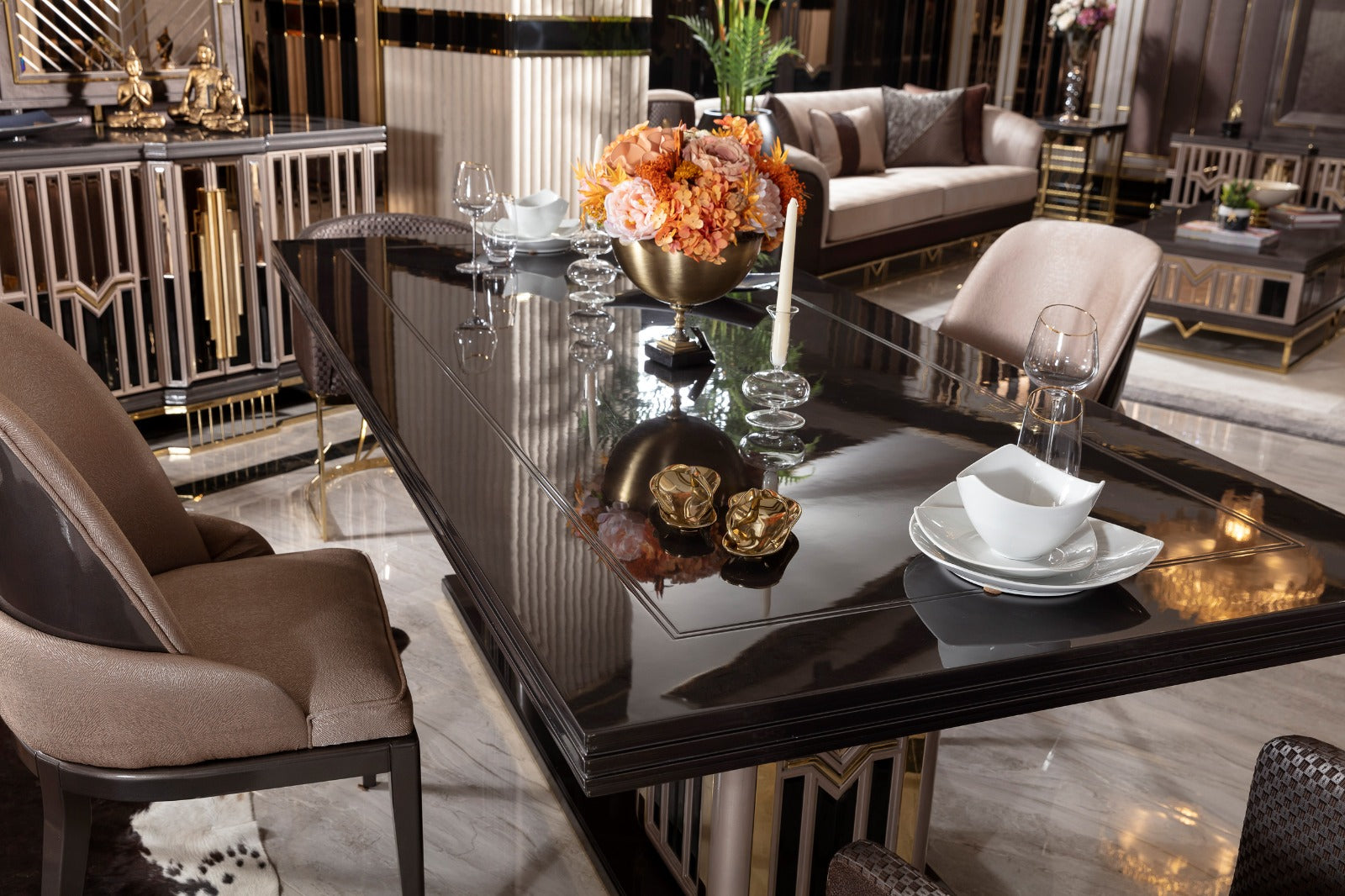 ORION Sofa & Dining Set